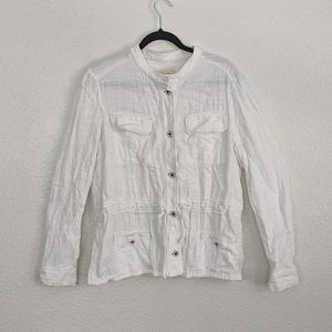 Anthro Hei Hei White Jacket